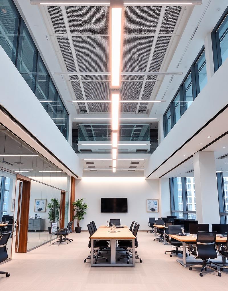 Modern office lighting