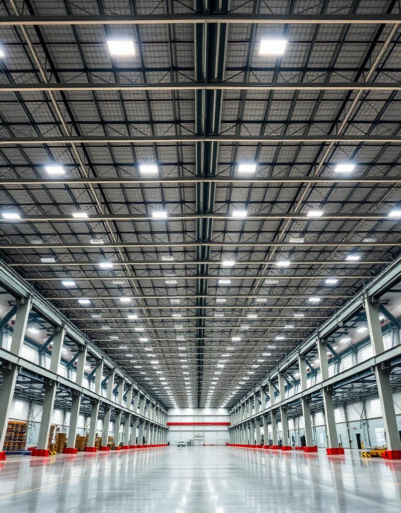 Large warehouse lighting
