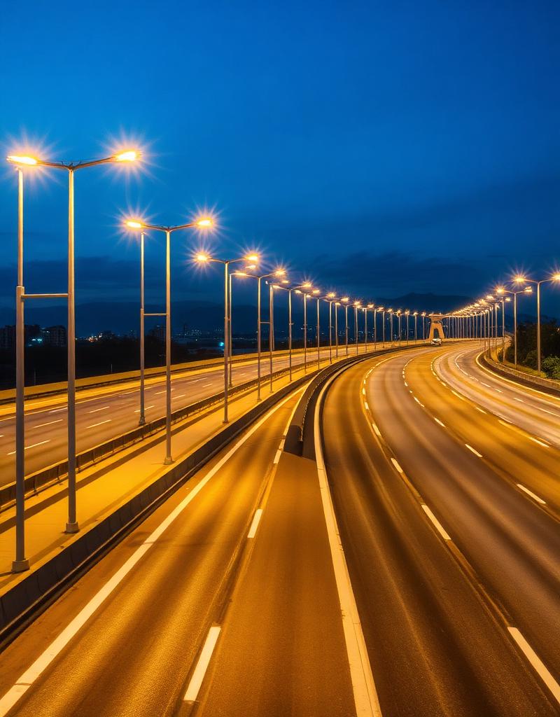 Highway street lights