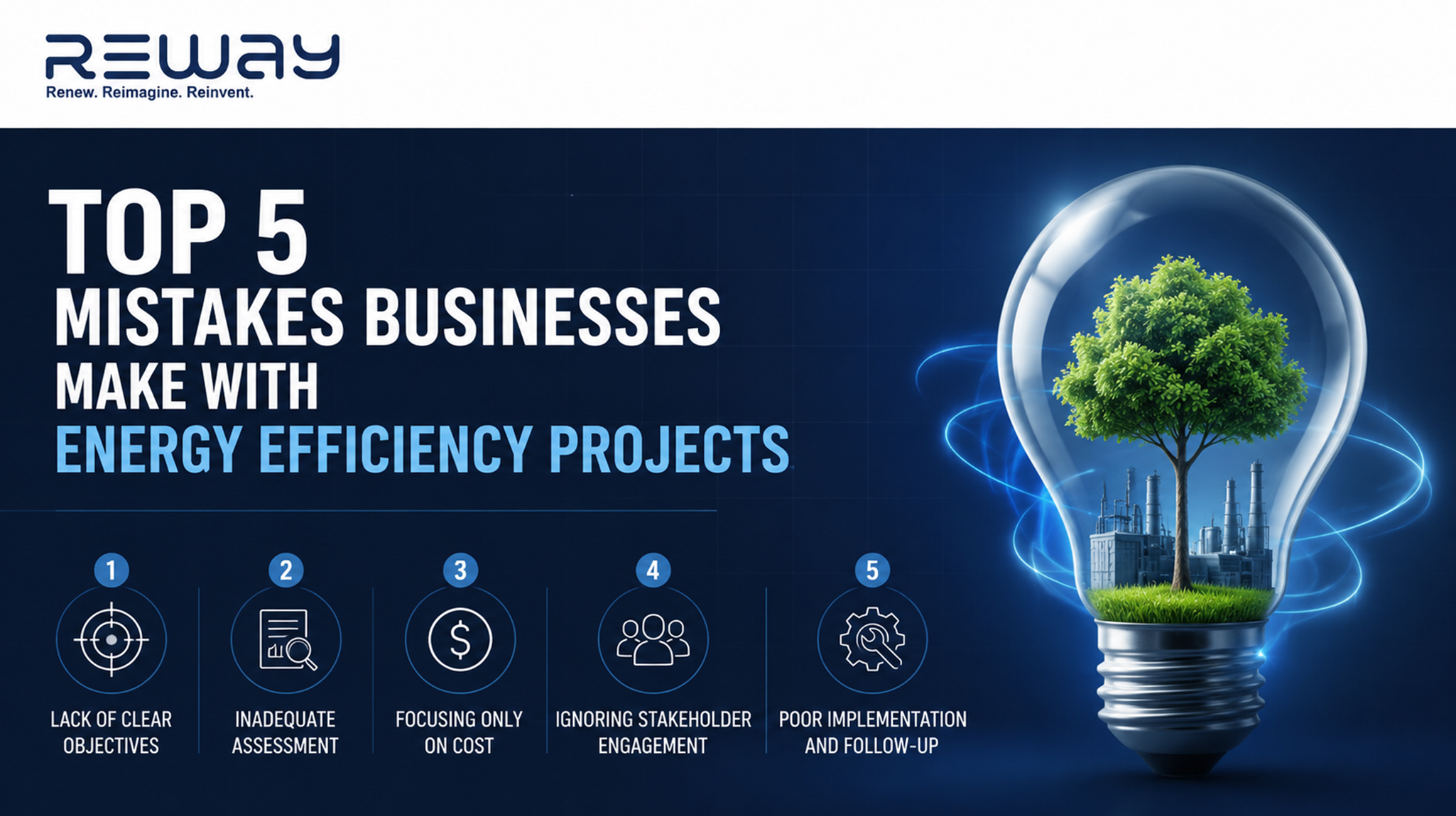 Top 5 Mistakes Businesses Make With Energy Efficiency Projects