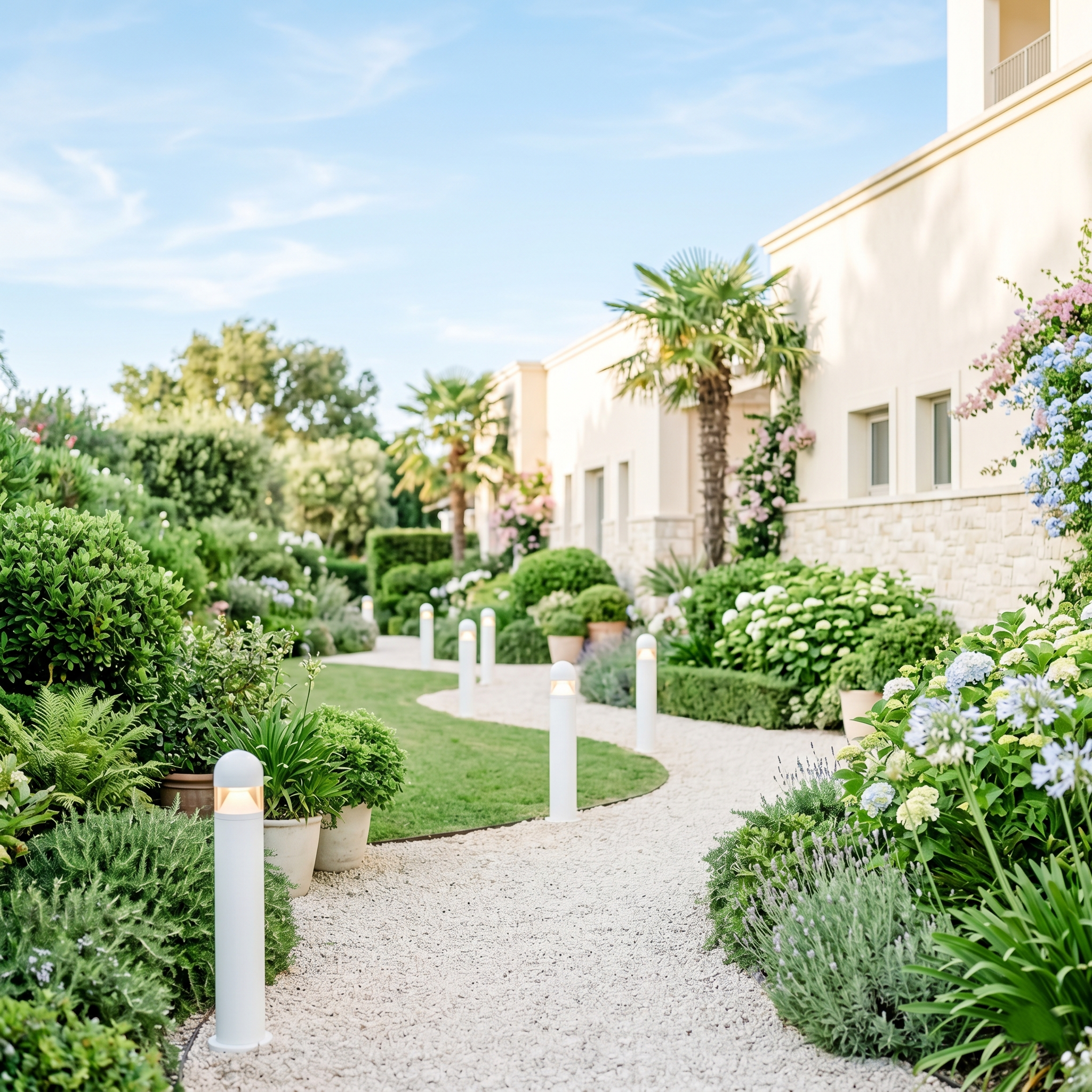Architectural garden lighting