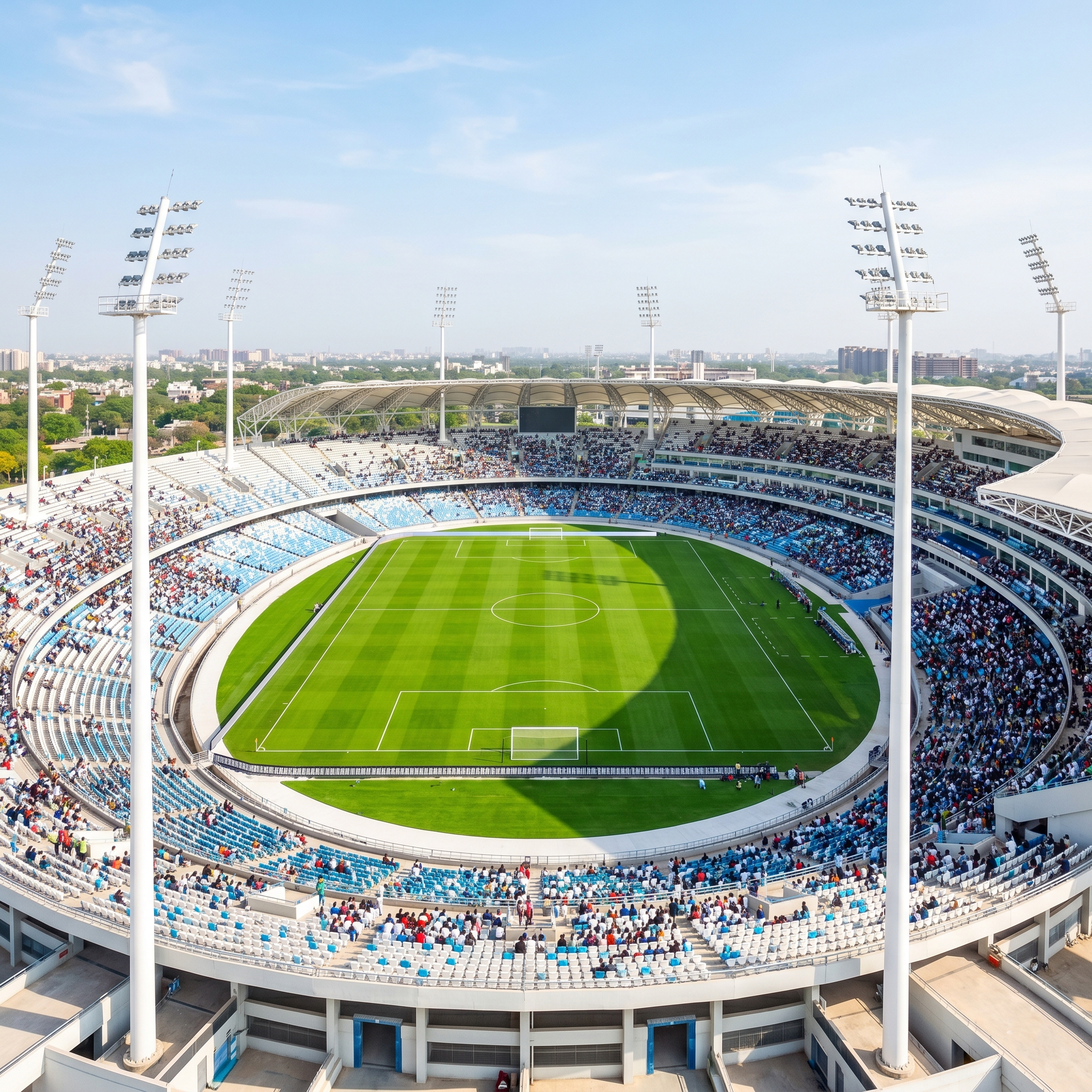 Sports flood lighting