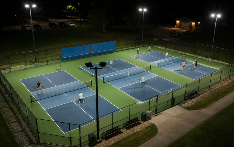 Pickleball Court Lighting: A Simple Guide for New Courts