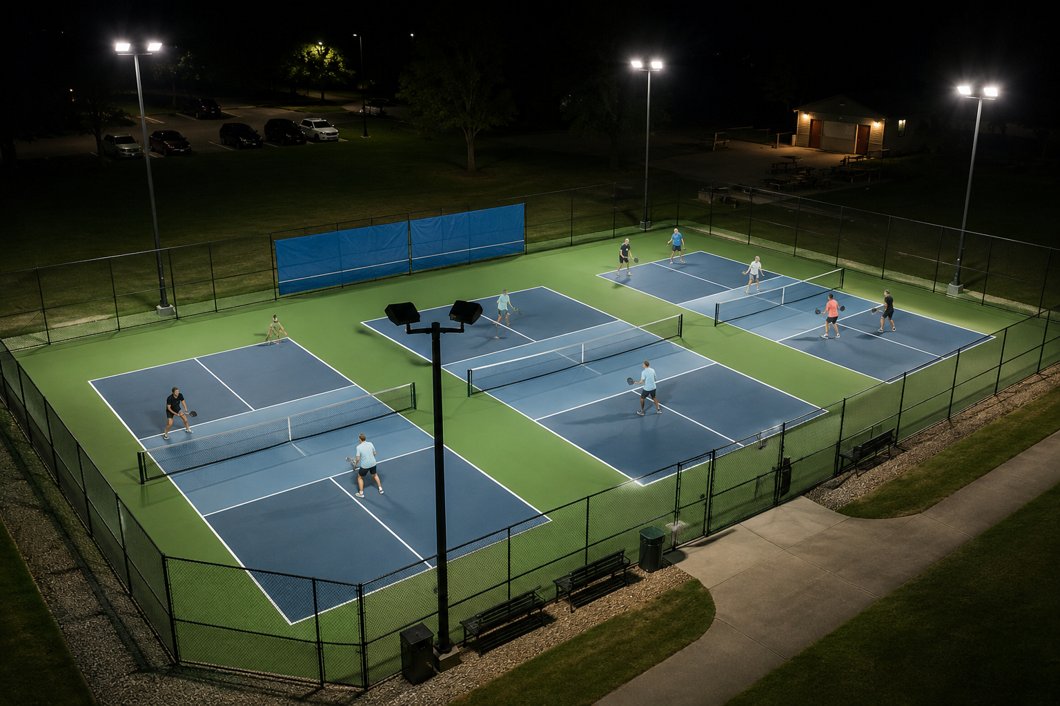 Pickleball Court Lighting: A Simple Guide for New Courts