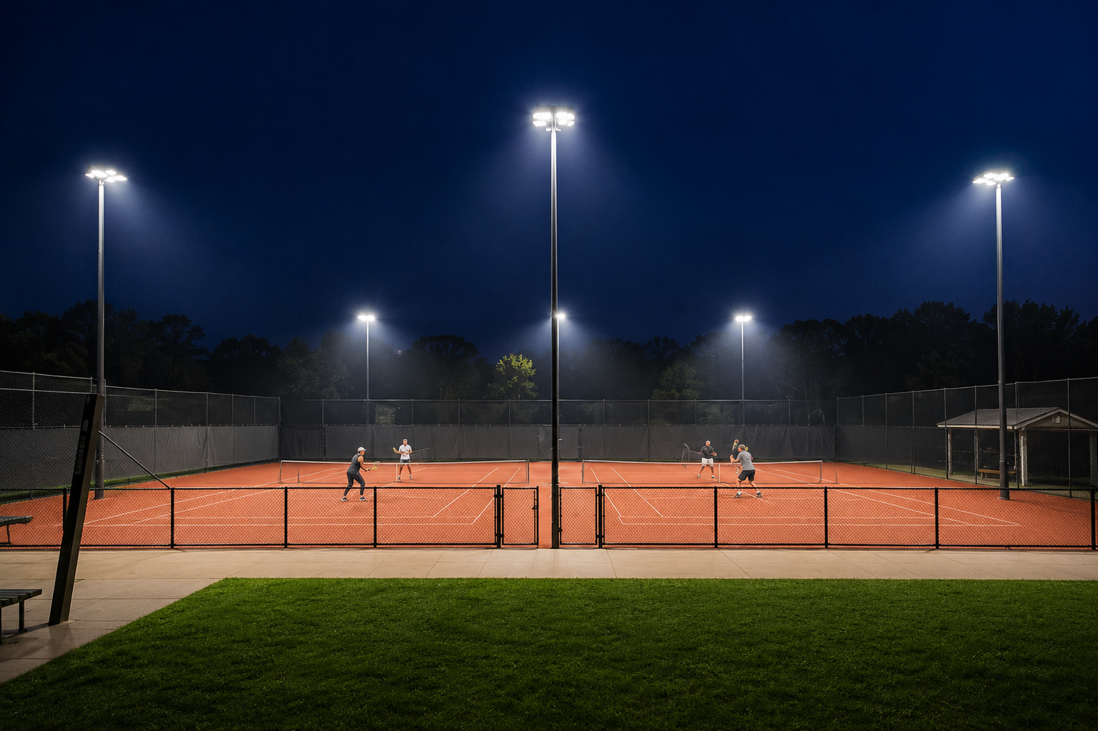Lawn Tennis Court Lighting: A Buyer’s Guide