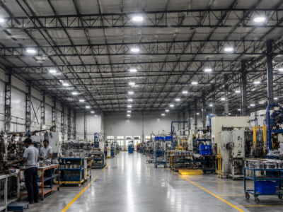 How to Buy LED Lighting for a Factory or Warehouse