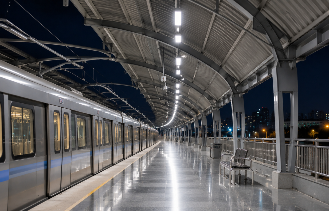 Lighting for Metro, Railway & Airport Infrastructure: What Makes It Different