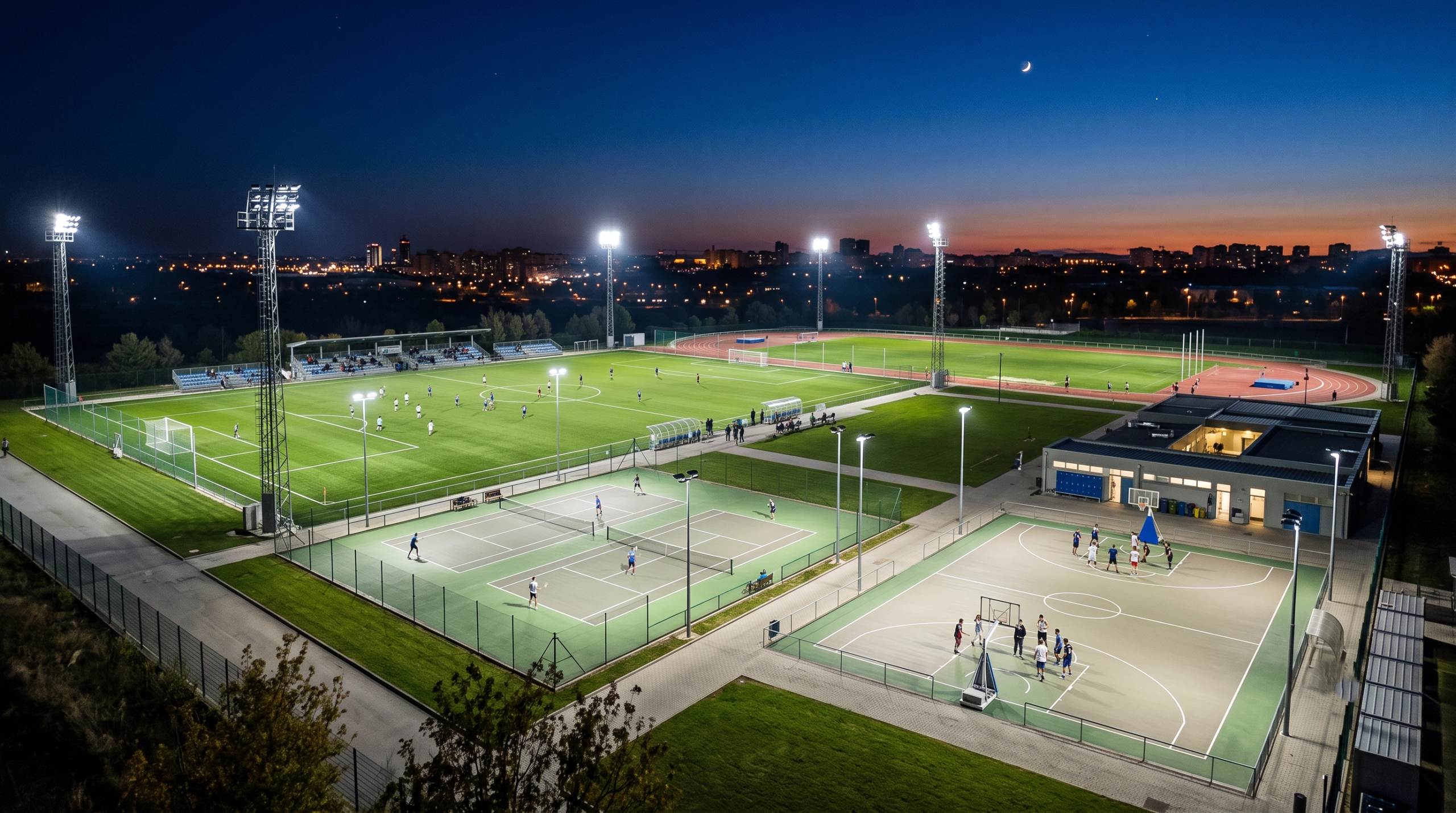 Building a Sports Complex? The Lighting Decisions That Make or Break It