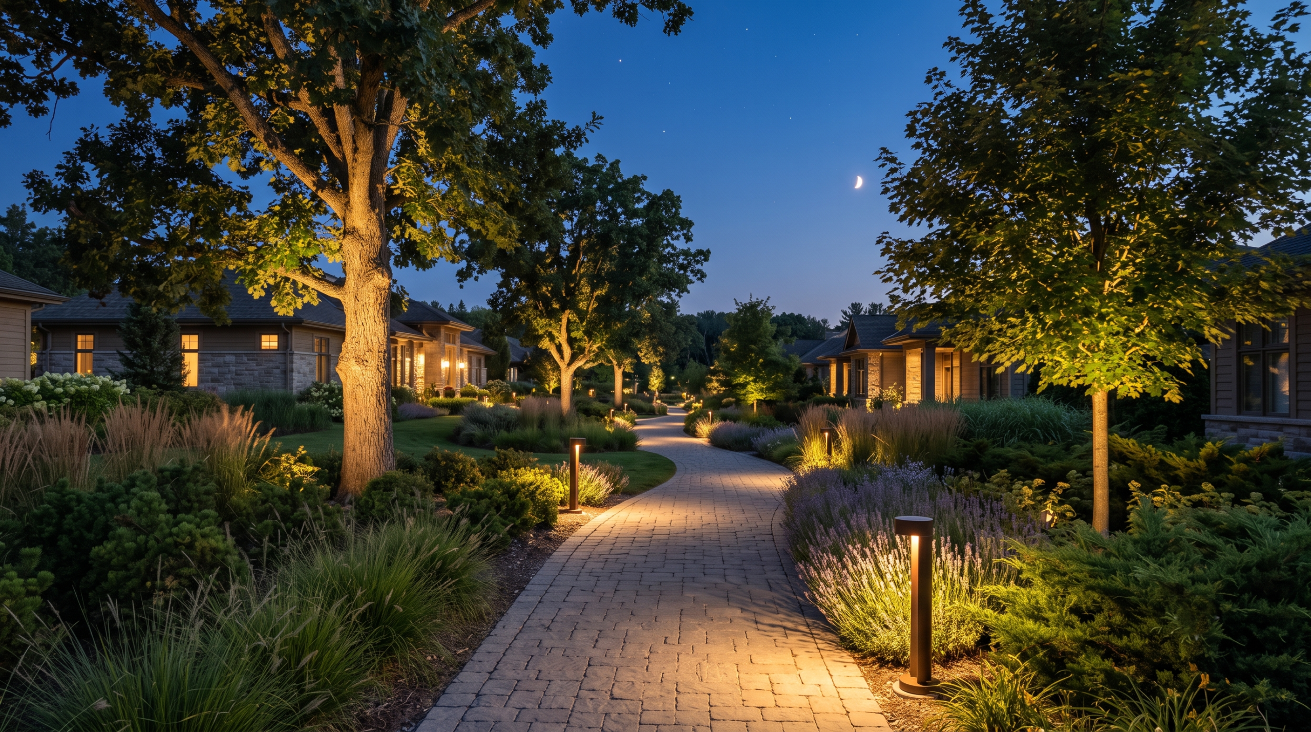 Landscape & Outdoor Lighting for Townships, Resorts & Campuses